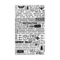 Idea-Ology Remnant Rub-Ons - Specimen