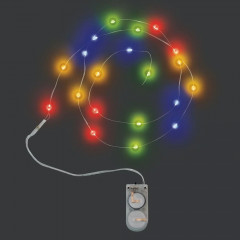 Idea-Ology Tiny Light Strands - Christmas Festive Colors