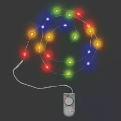 Idea-Ology Tiny Light Strands - Christmas Festive Colors