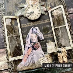 Idea-Ology Worn Wallpaper Scraps - Halloween