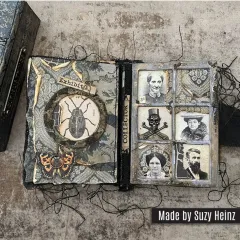 Idea-Ology Worn Wallpaper Scraps - Halloween