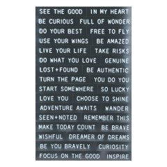 Idea-Ology Sentiments Label Sticker - Thoughts