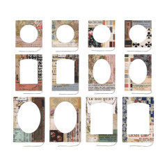 Tim Holtz - Idea-Ology - Layer Frames - Montage