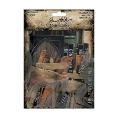 Tim Holtz - Idea-Ology - Chipboard Baseboards - Halloween 2024