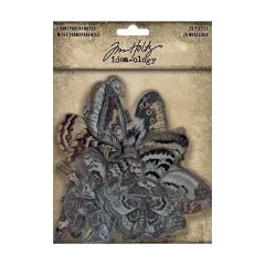 Tim Holtz - Idea-Ology - Transparencies - Halloween, Moths