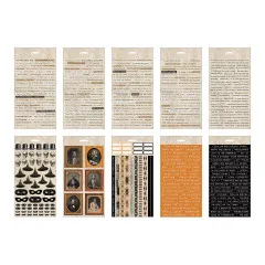 Tim Holtz - Idea-Ology - Spiral Bound Sticker Book - Halloween 2025