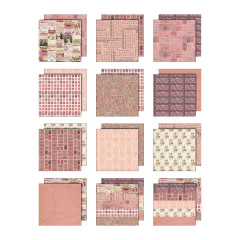 Idea-Ology - 12x12 Paper Pad - Palette Collection - Pink