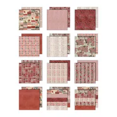 Idea-Ology - 12x12 Paper Pad - Palette Collection - Red