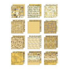 Idea-Ology - 12x12 Paper Pad - Palette Collection - Yellow