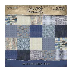 Idea-Ology - 12x12 Paper Pad - Palette Collection - Indigo