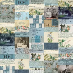 Idea-Ology - 12x12 Paper Pad - Palette Collection - Blue