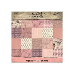 Idea-Ology - 8x8 Paper Pad - Palette Collection - Pink