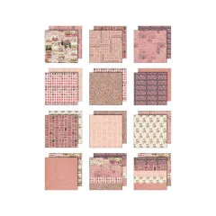Idea-Ology - 8x8 Paper Pad - Palette Collection - Pink