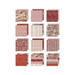 Idea-Ology - 8x8 Paper Pad - Palette Collection - Red
