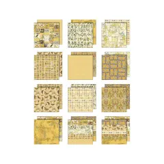 Idea-Ology - 8x8 Paper Pad - Palette Collection - Yellow