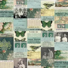 Idea-Ology - 8x8 Paper Pad - Palette Collection - Teal
