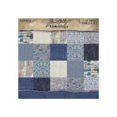Idea-Ology - 8x8 Paper Pad - Palette Collection - Indigo