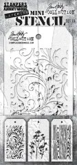 Tim Holtz Mini Layered Stencil Set 10