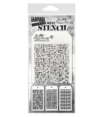 Tim Holtz Mini Layered Stencil Set 14
