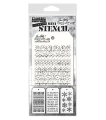 Tim Holtz Mini Layered Stencil Set 18
