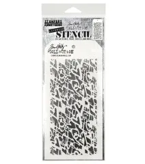 Tim Holtz Layered Stencil - Heartstruck