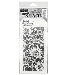 Tim Holtz Layered Stencil - Bouquet