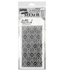 Tim Holtz Layered Stencil - Deco Arch