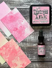 Distress Ink Kissen - Kitsch Flamingo