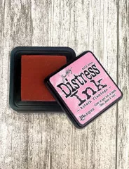 Distress Ink Kissen - Kitsch Flamingo