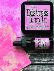 Distress Ink Kissen - Kitsch Flamingo