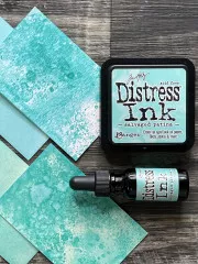 Distress Ink Kissen - Salvaged Patina