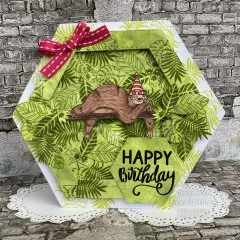 Clear Stamps - Happy Sloth Day