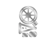 Metal Die - Vintage Carnival - Ferris Wheel