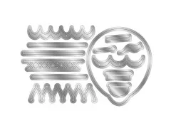 Metal Die - Vintage Carnival - Vintage Hot Air Balloon