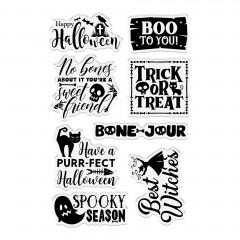 Clear Stamps - Vintage Halloween - Boo To You