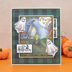 Clear Stamps - Vintage Halloween - Boo To You