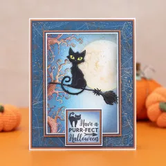 Metal Cutting Die - Vintage Halloween - Cat