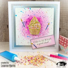 Visible Image - Clear Stamps - Blow Out The Candles
