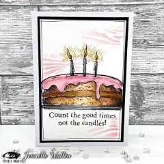 Visible Image - Clear Stamps - Blow Out The Candles