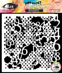 Visible Image - Stencil - Tomorrow's Memories - Mesh Numbers