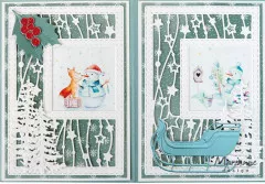 Schneidebogen A4 - Minis Merry Animals