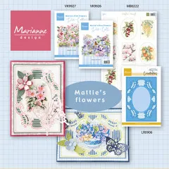 Marianne Design Die-Cuts - Mattie's Blue Flowers
