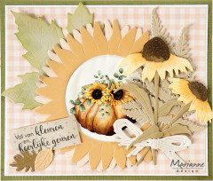 Schneidebogen A4 - Autumn Flowers