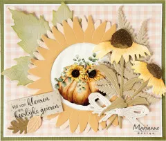 Schneidebogen A4 - Autumn Flowers