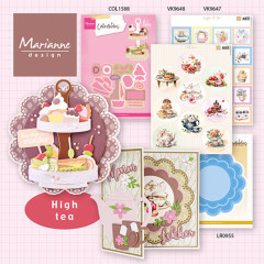 Schneidebogen A4 - Stamps Coffee & Tea