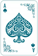 Embossing Folder - Vintage Vegas - Ace of Spades