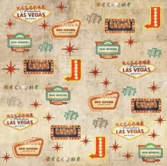 Vintage Vegas - 12x12 Printed Paper Pad