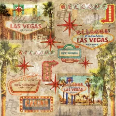 Vintage Vegas - 6x6 Paper Pad