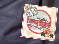 Clear Stamp & Cutting Die - Vintage Vegas - Cool Cadillac