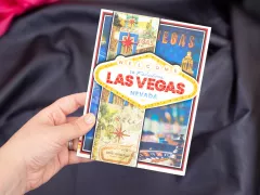 Stamp, Die, Stencil & Gems- Vintage Vegas - Fabulous Las Vegas